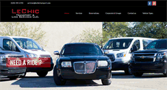 Desktop Screenshot of lechictransport.com